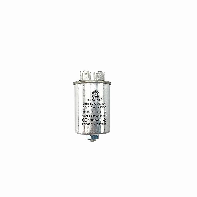 MONDO - Metallischer Anlaufkondensator für Waschmaschine - AST-00230503
