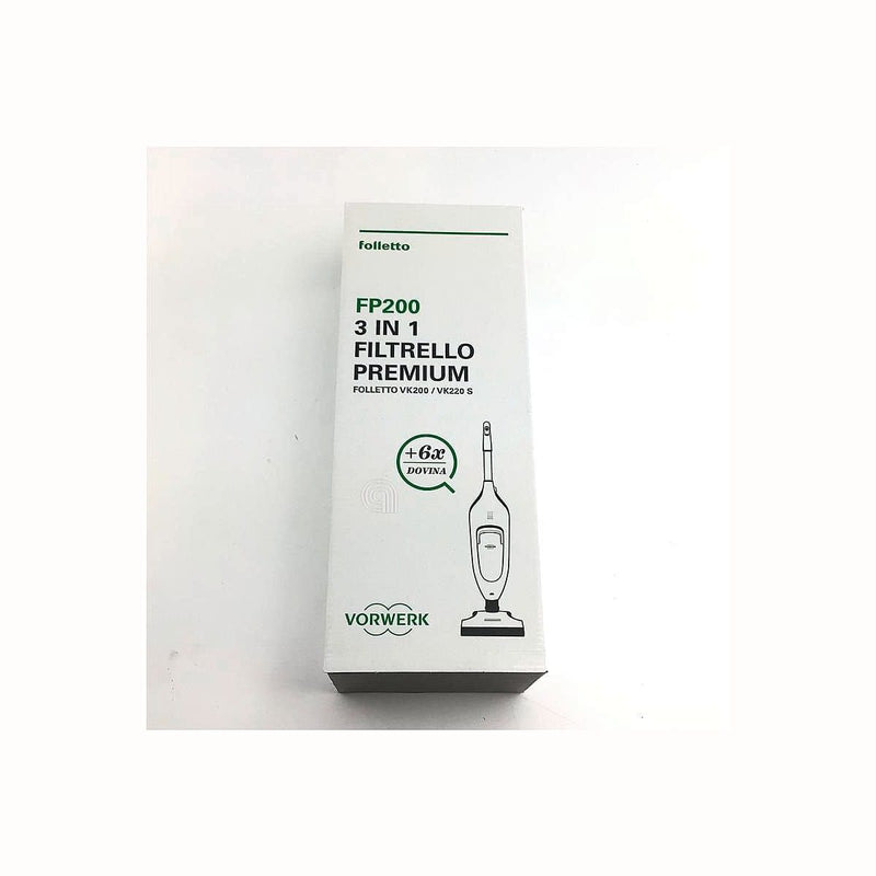 Premium-Filterbeutel x6 mit Aroma für Vorwerk Folletto VK200 VK220s