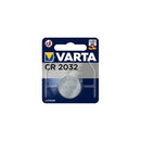 Lithium-Knopfzelle CR2032 Varta 230mAh für Fernbedienungen und Uhren