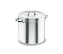 LACOR Olla recta con tapa Chef-Aluminio 20120