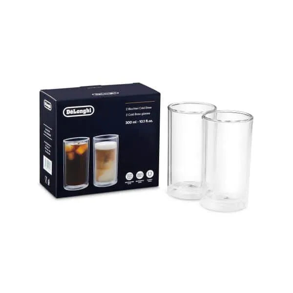 DeLonghi Double Wall Cold Brew Glass Large Set of 2