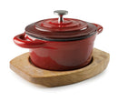 LACOR Mini cacerola redonda con tapa Magma red 25856
