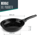 LACOR Bratpfanne Kale Gusseisen Aluminium 24 cm - Modell 26524