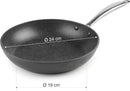 LACOR Pfanne Easy Schmiederaluminium 24 cm - Modell 27024