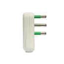 GBC - Abgewinkelter Flachstecker für kleine Haushaltsgeräte - AST-55301171