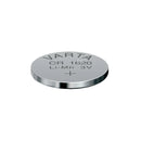Lithium-Knopfzelle CR1620 Varta 70 mAh für elektronische Geräte