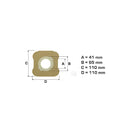 KIRBY, ELECTROLUX - Staubsaugerbeutel - 000280-K