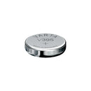 Silberne Knopfzelle V395 Varta 1,55V für Uhren und Geräte