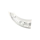 Original weiße Gorenje Waschmaschinentürgriff 333855