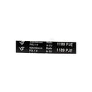 BOSCH SIEMENS BALAY - Elastischer Poly-V-Antriebsriemen J5 1189 - 00660579