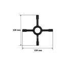 ARISTON, UNIVERSAL, MONDO - Abdeckgitter-Reduzierstück für Kochfeld - C00131879