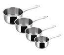 LACOR Lote de 4 cazos Basic 32003