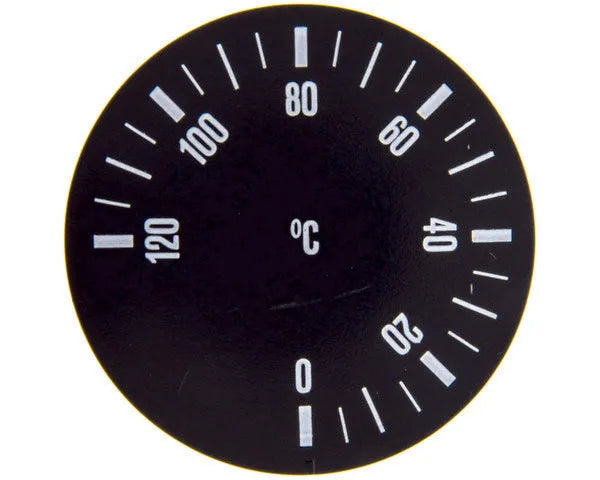 Mando Thermostat 0-120ºC schwarz