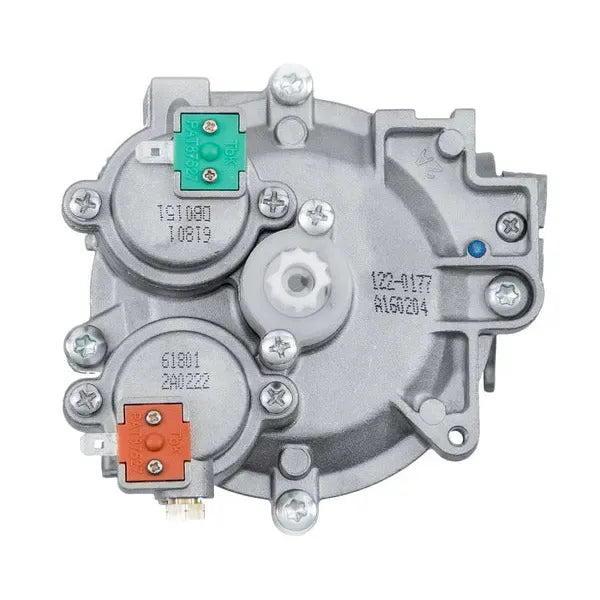 Cuerpo gas para calentador Junkers Bosch 8707011911 válvula verde-naranja