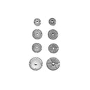 WHIRLPOOL, ARISTON, INDESIT - Satz Brennerdeckel und Brenner Herd - 55605004