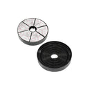 Runder Aktivkohlefilter D185 für Whirlpool Dunstabzugshaube