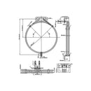SMEG, WHIRLPOOL, ARISTON, INDESIT - Kreisförmiger Heizwiderstand Backofen 2400W - C00105319