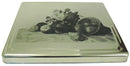 Abdeckplatte für Arbeitsfläche 610x520 mm dekorativ Edelstahl