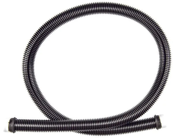 FLEXIBLER SAUGSCHLAUCH MIT SCHWARZEM KLAMMER