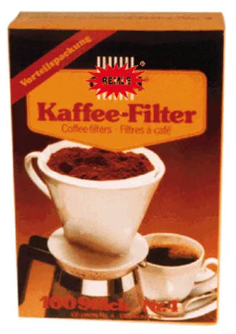UNIVERSALER KAFFEEFILTERPAPIER 100 STÜCK