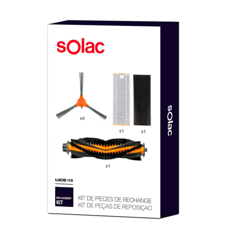 Set repuestos robot aspirador Solac AA3402 Lucid i10 99942500