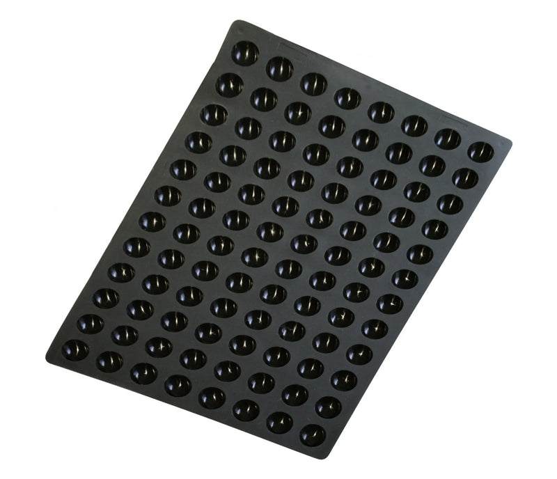 LACOR Molde semiesférica mini 96 cavidades Black 66762