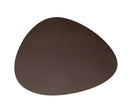 LACOR Mantel individual de cuero oval 66841