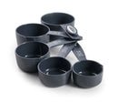LACOR Set 5 cazos medidores Grey 67036