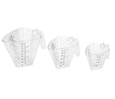 LACOR Set de 3 jarras medidoras Tri 67131