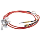 Termopar para calentador Junkers Bosch 8707206145 rojo