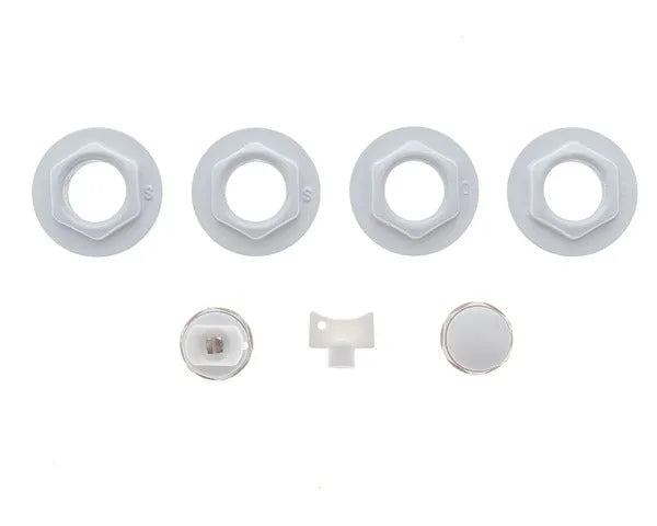 Universelles Set Kühlerdeckel 1'' weiß