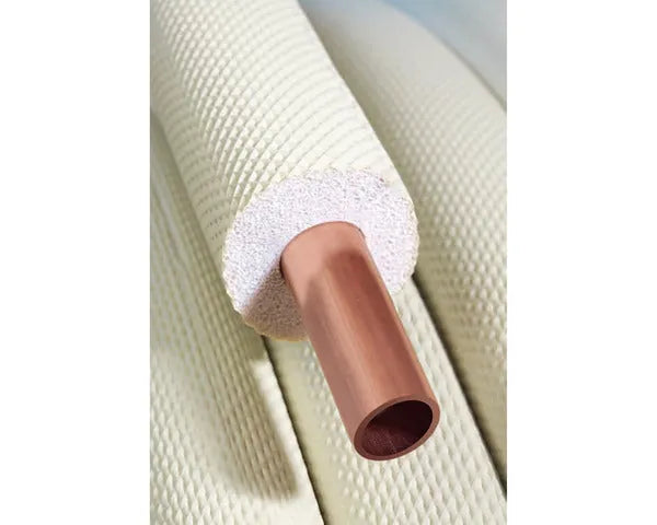 Einfach isoliertes Kupferrohr 3/8'' (9,52 mm) 25 m für Klimatisierung