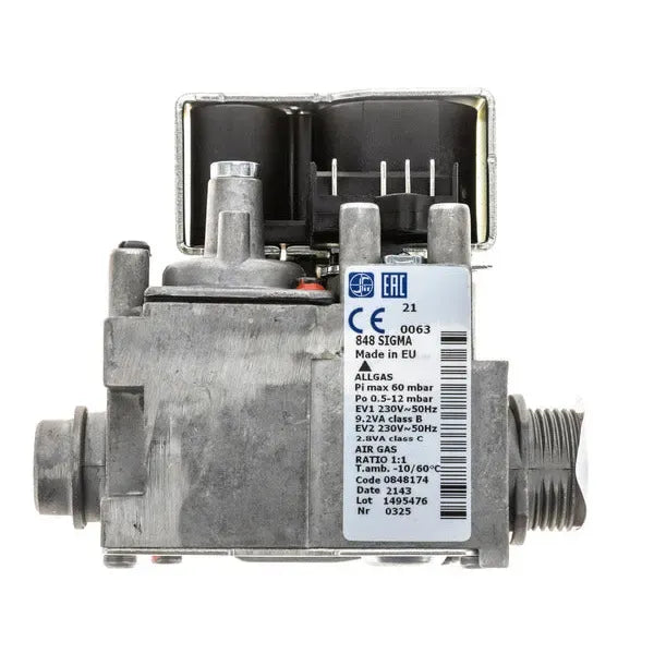 Válvula de gas para caldera Ariston 65114223 compatible CARES PREMIUM