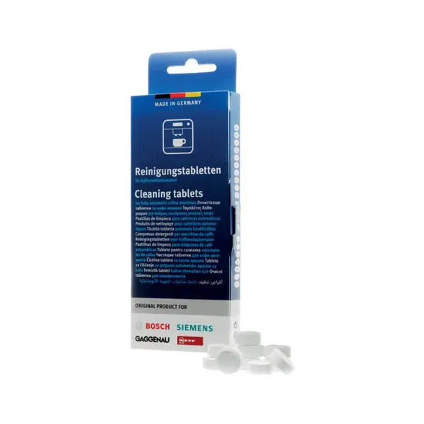 Pastillas detergente para cafetera automática Bosch códigos 00312295 y otros