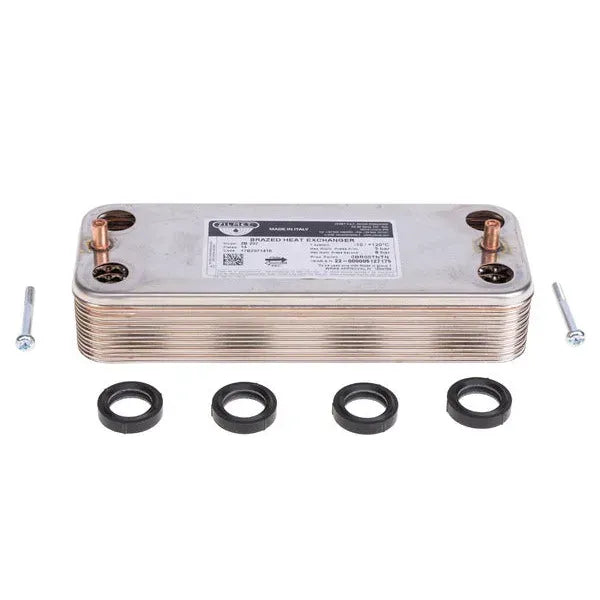 Intercambiador de placas para caldera Chaffoteaux 61011164 28Kw