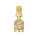 Adaptador 1/2" H izquierdo a 1/4" M SAE para carga gases refrigerante Standard MVAUTY000125
