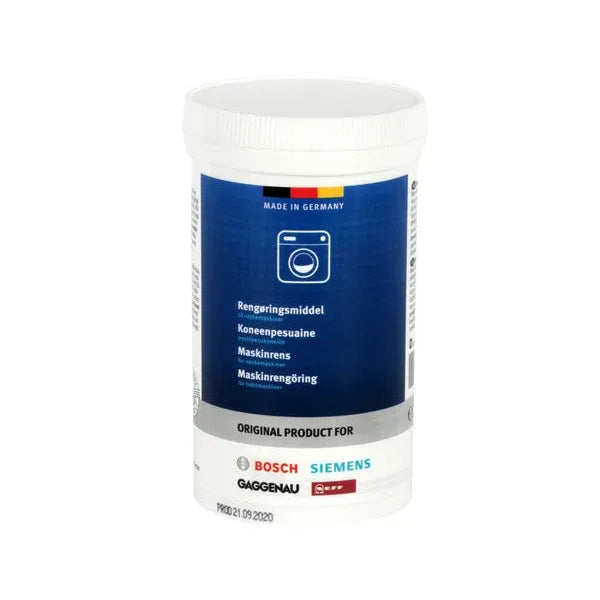 Limpiador en polvo para lavadora Bosch 200 g código 00312212