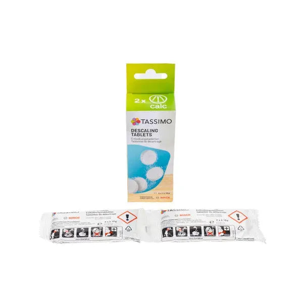 Pastillas descalcificadoras para cafetera Bosch Tassimo 00311909