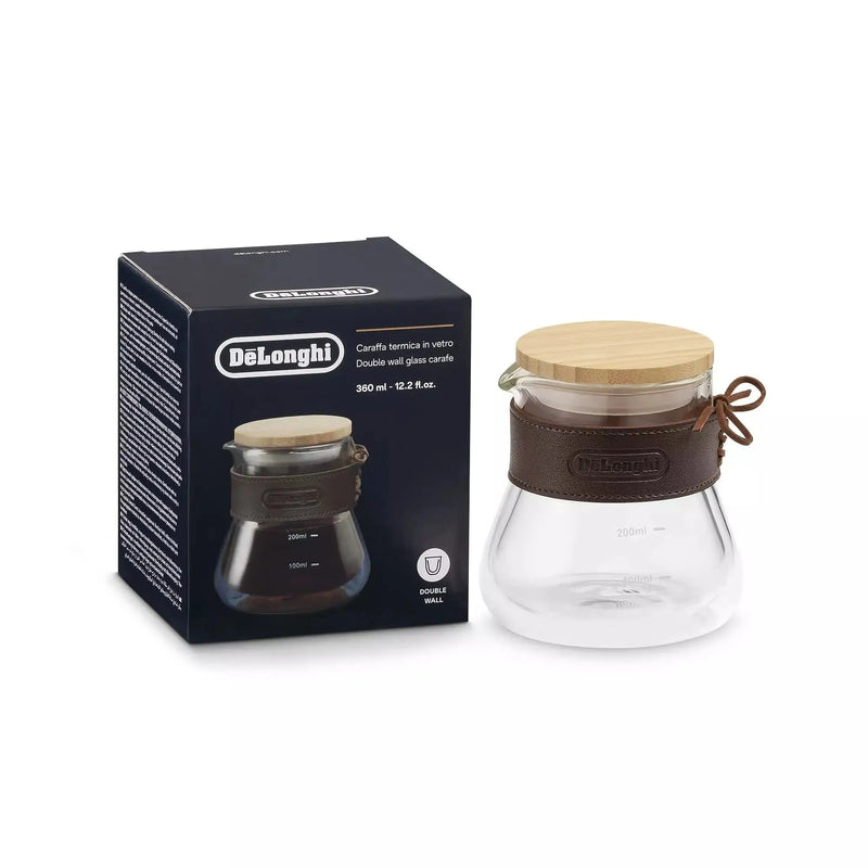 DeLonghi Jarra vidrio de doble pared para café 360ml DLSC077