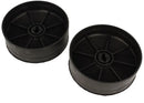 Set von 2 Kohlefiltern für Teka Dunstabzugshaube 61801346