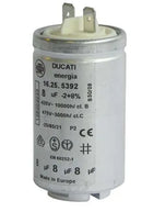 8uF Kondensator für Trommeltrockner. Electrolux, AEG 1250020334