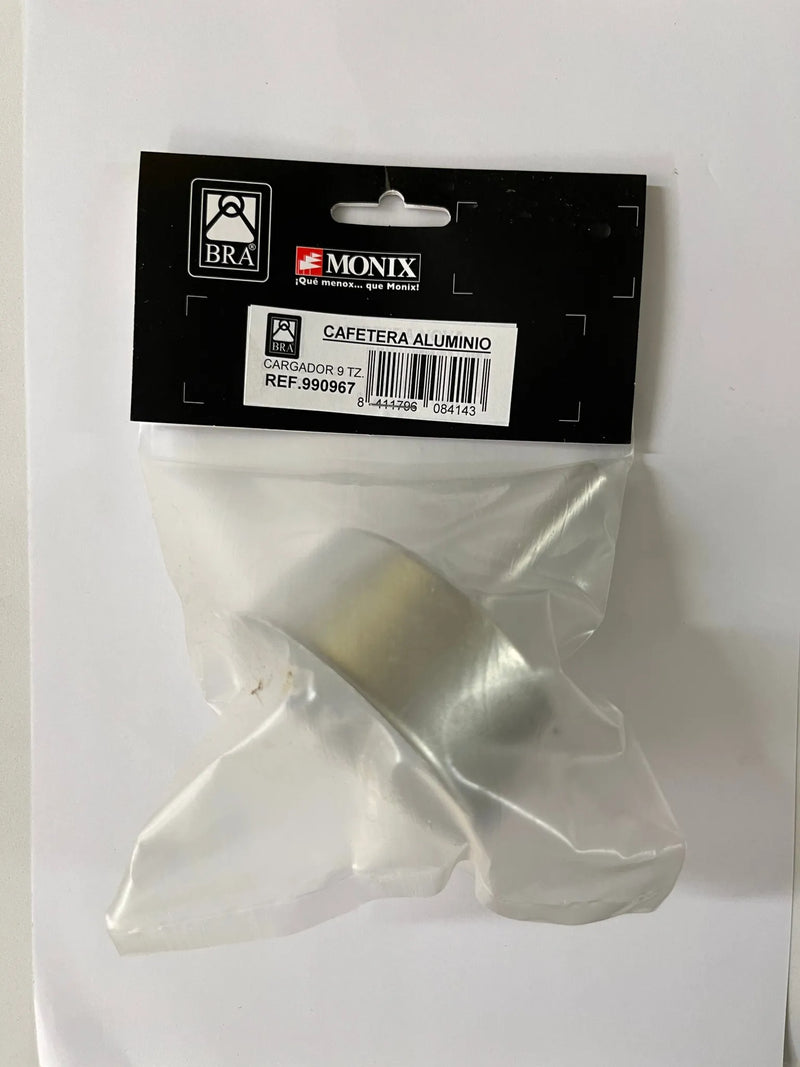 Cargador 9 Tz Aluminio Cafetera Bra De Luxe-Titanium-Perfecta 990967