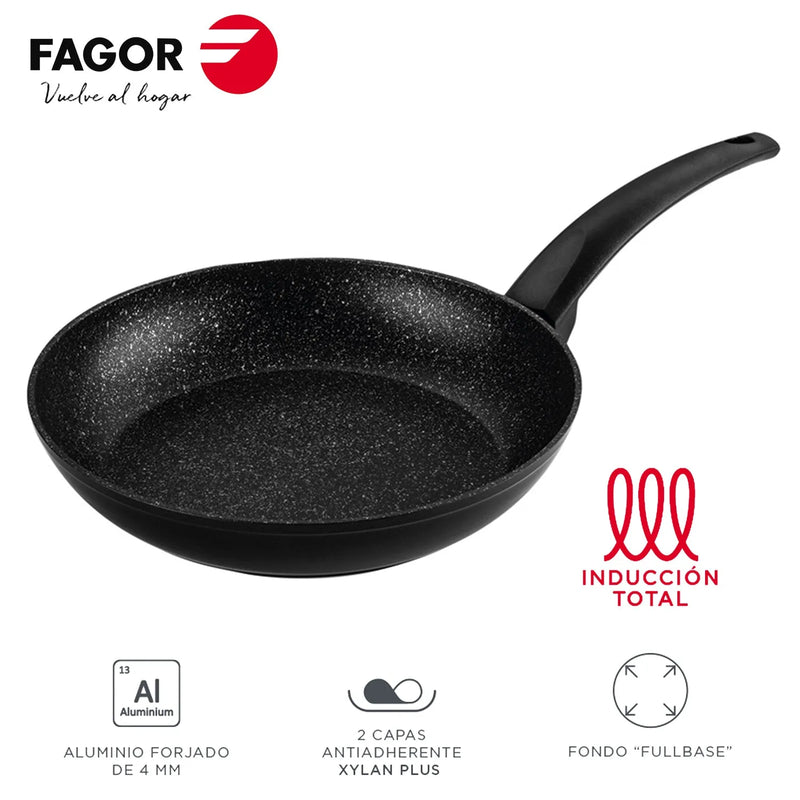 FAGOR Sarten VIVANT Ø24 Negra