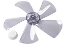 Propeller und Lüftermutter Rowenta Turbo Silence Extreme SS-1810002856
