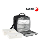 FAGOR Tappy Plus bolsa refrigerada + 2 tuppers comida (0,8L + 0,8L)